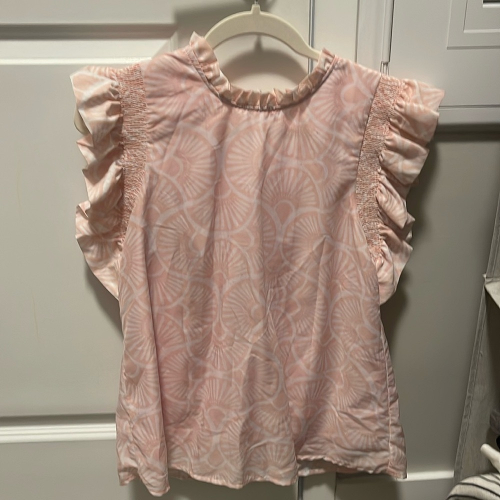 Pink Printed top
